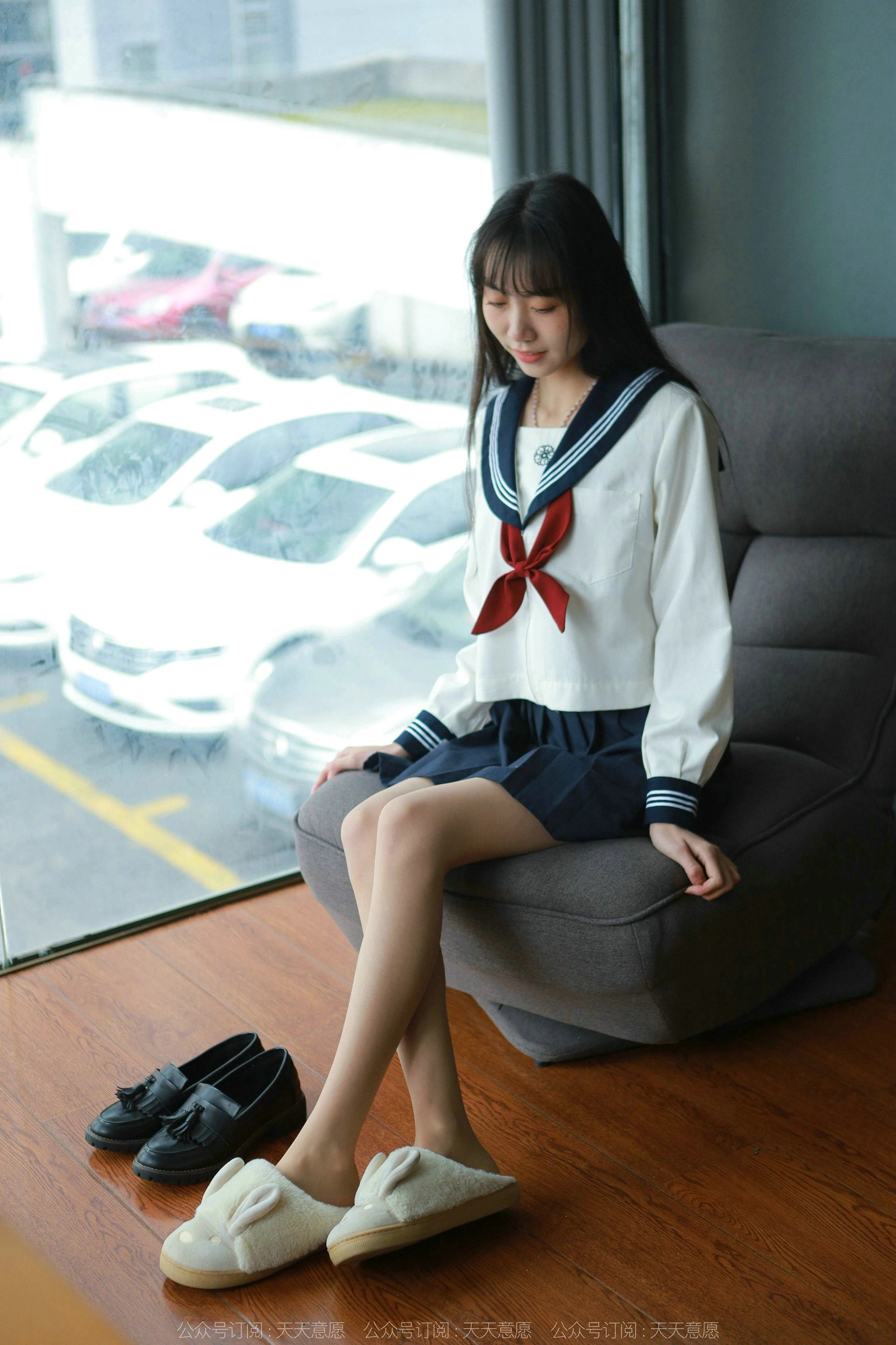 [IESS异思趣向] 2022.03.03 丝享家1018:团团《可爱JK装》 1